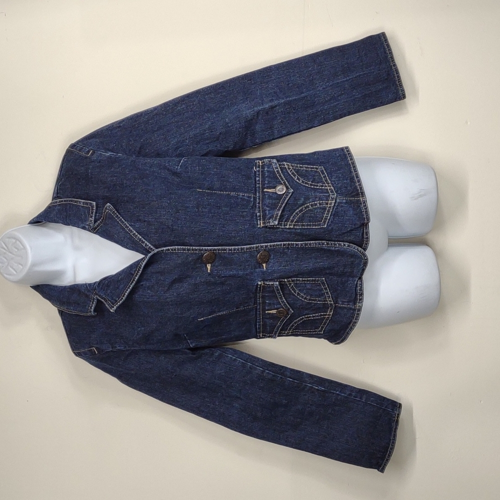 Women's Tommy Hilfiger Large button down Jean Jacket